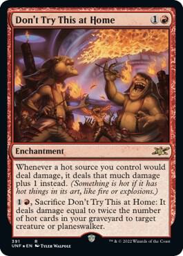 Dont Try This at Home Galaxy Foil 391 (Unfinity)  - Foil | Good Games Adelaide SA