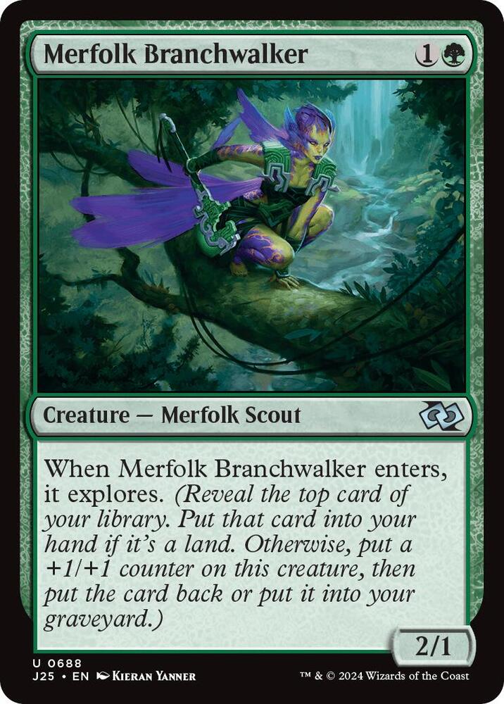 Merfolk Branchwalker 688 (Foundations Jumpstart)  | Good Games Adelaide SA