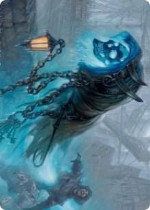 Nebelgast Intruder Art Card 27 (Art Series: Innistrad: Midnight Hunt)  | Good Games Adelaide SA
