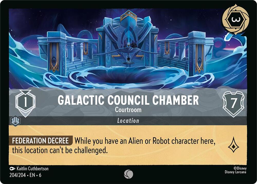 Galactic Council Chamber Courtroom 204/204 (Azurite Sea)  | Good Games Adelaide SA