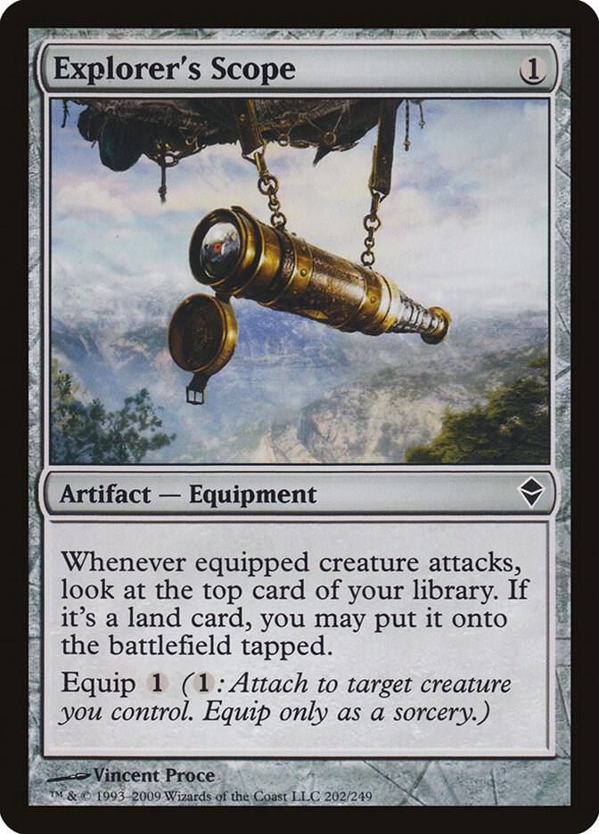 Explorers Scope 202 (Zendikar)  - Foil | Good Games Adelaide SA