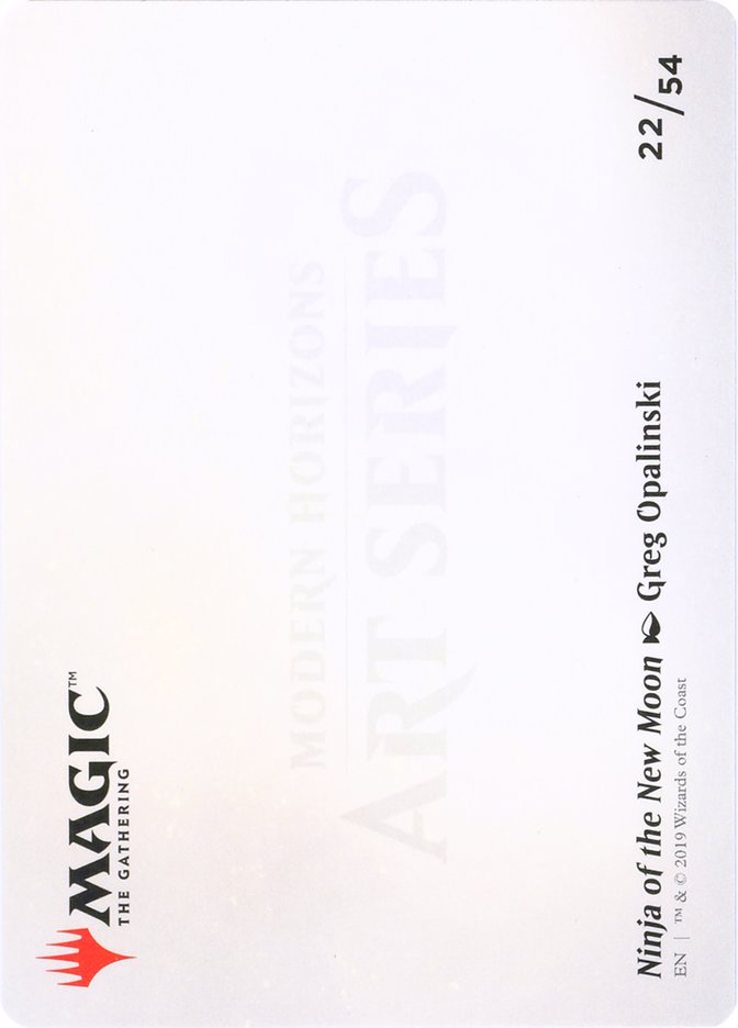 Ninja of the New Moon (Art Series) [Art Series: Modern Horizons] | Good Games Adelaide SA