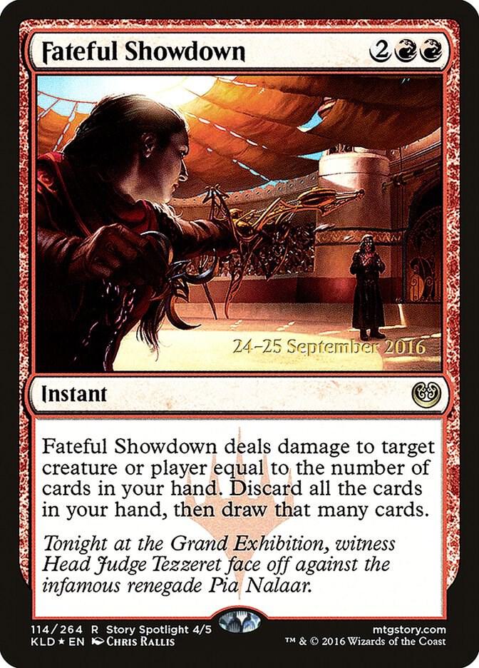 Fateful Showdown 114 (Prerelease Cards)  - Foil | Good Games Adelaide SA