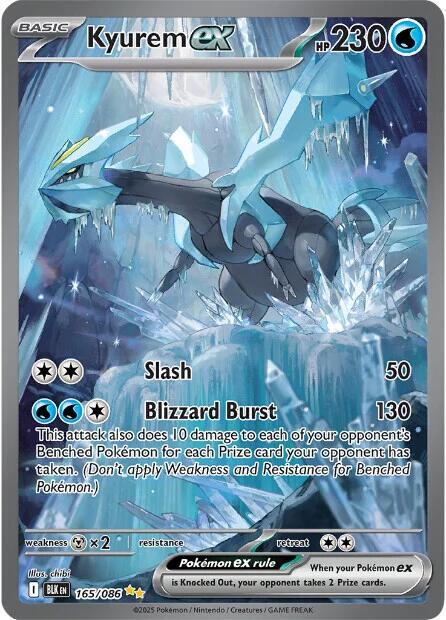 Kyurem ex 165/086 (SV: Black Bolt)  - Holofoil | Good Games Adelaide SA