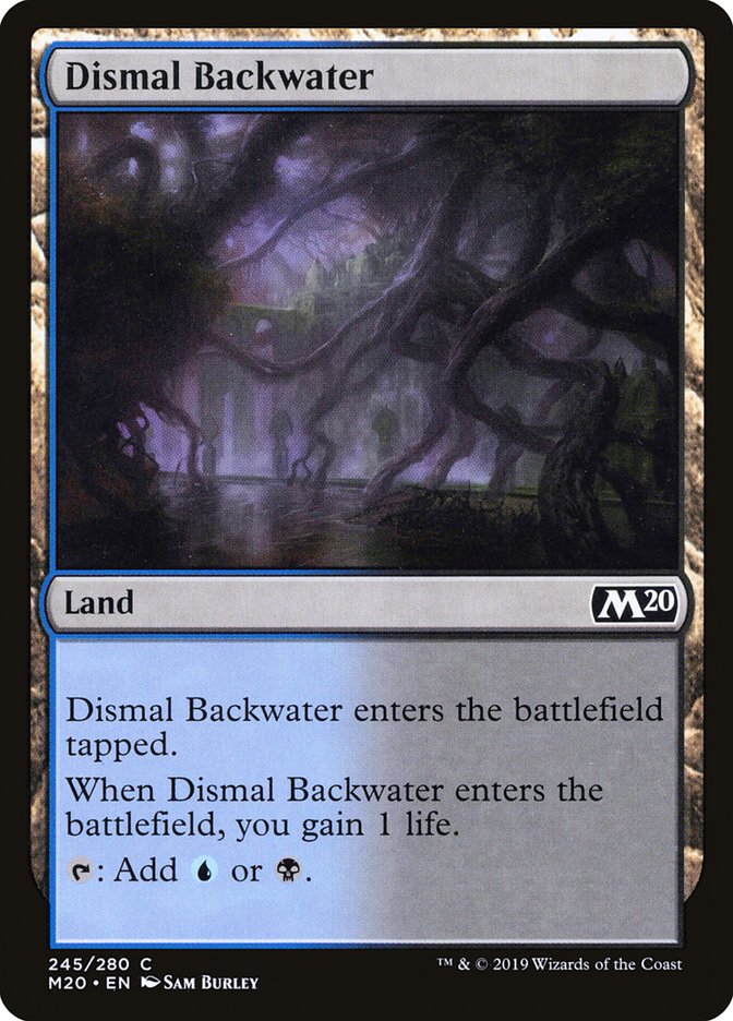 Dismal Backwater [Core Set 2020] | Good Games Adelaide SA