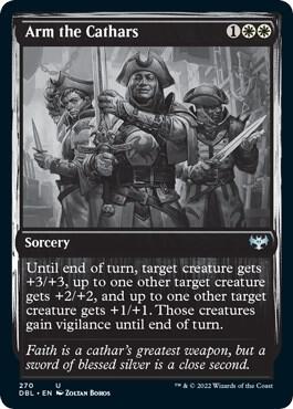 Arm the Cathars 270 (Innistrad: Double Feature)  - Foil | Good Games Adelaide SA