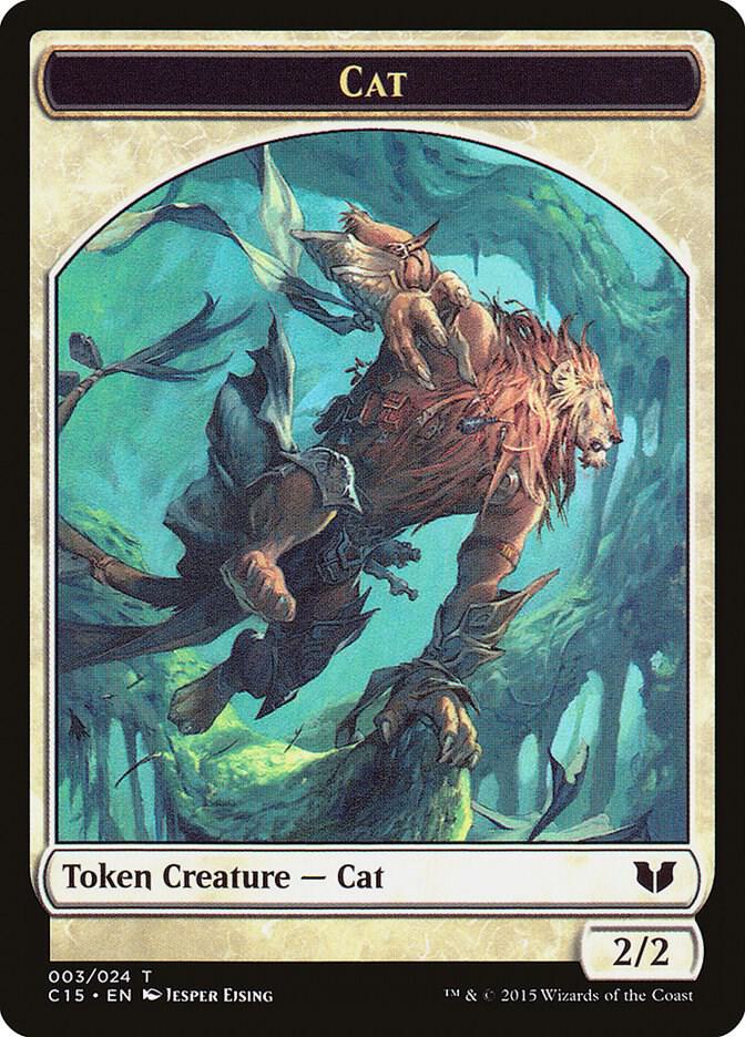 Cat Zombie Double Sided Token 3 // 8 (Commander 2015)  | Good Games Adelaide SA