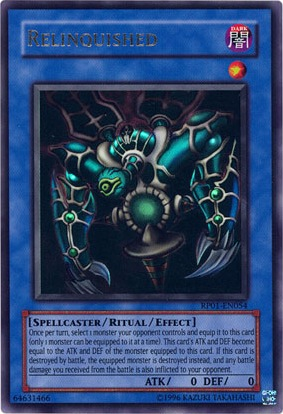 Relinquished [RP01-EN054] Ultra Rare | Good Games Adelaide SA