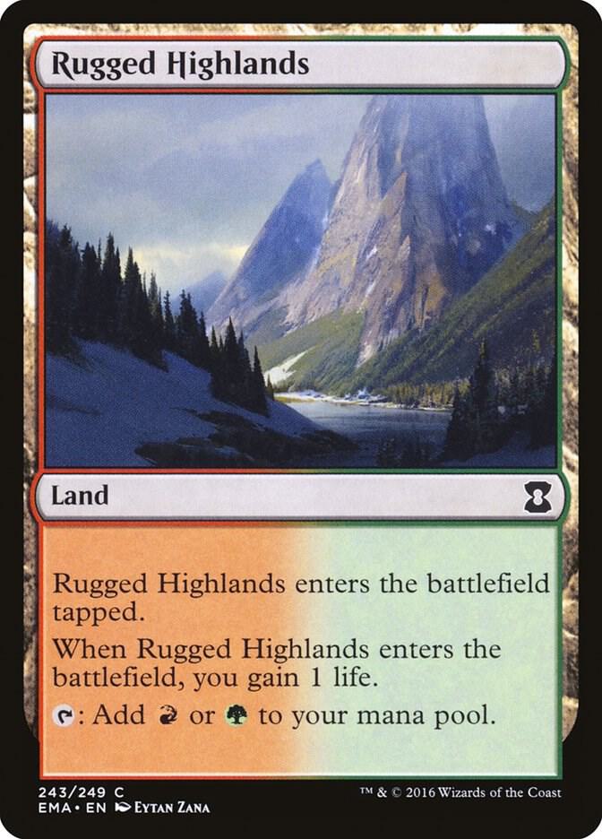 Rugged Highlands 243 (Eternal Masters)  | Good Games Adelaide SA