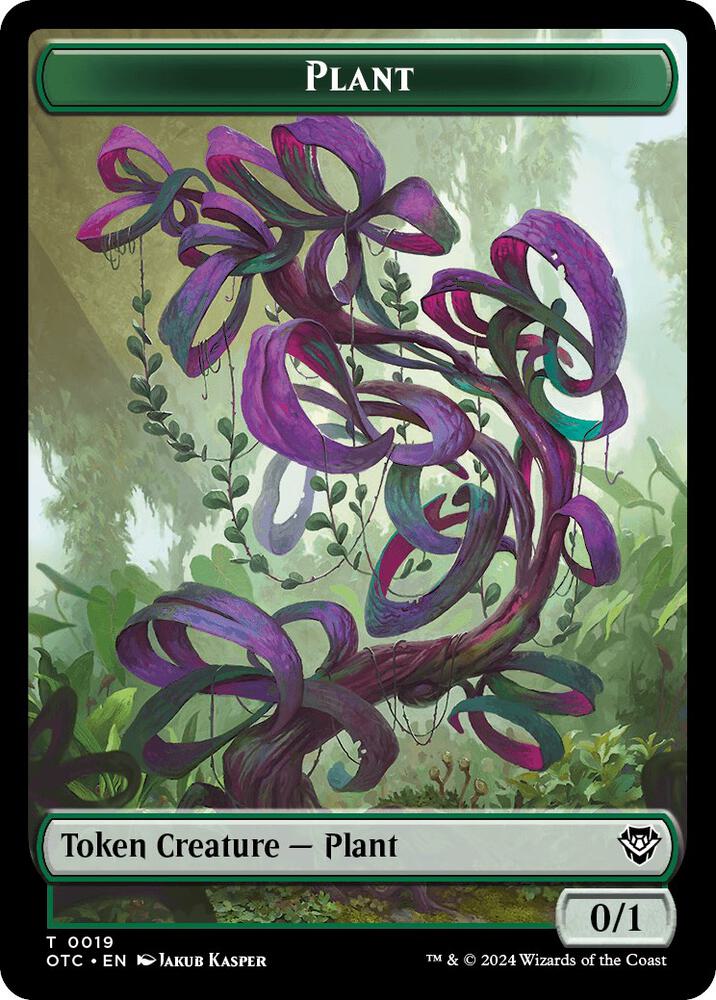 Plant Sand Warrior Double Sided Token 19 // 23 (Commander: Outlaws of Thunder Junction)  | Good Games Adelaide SA