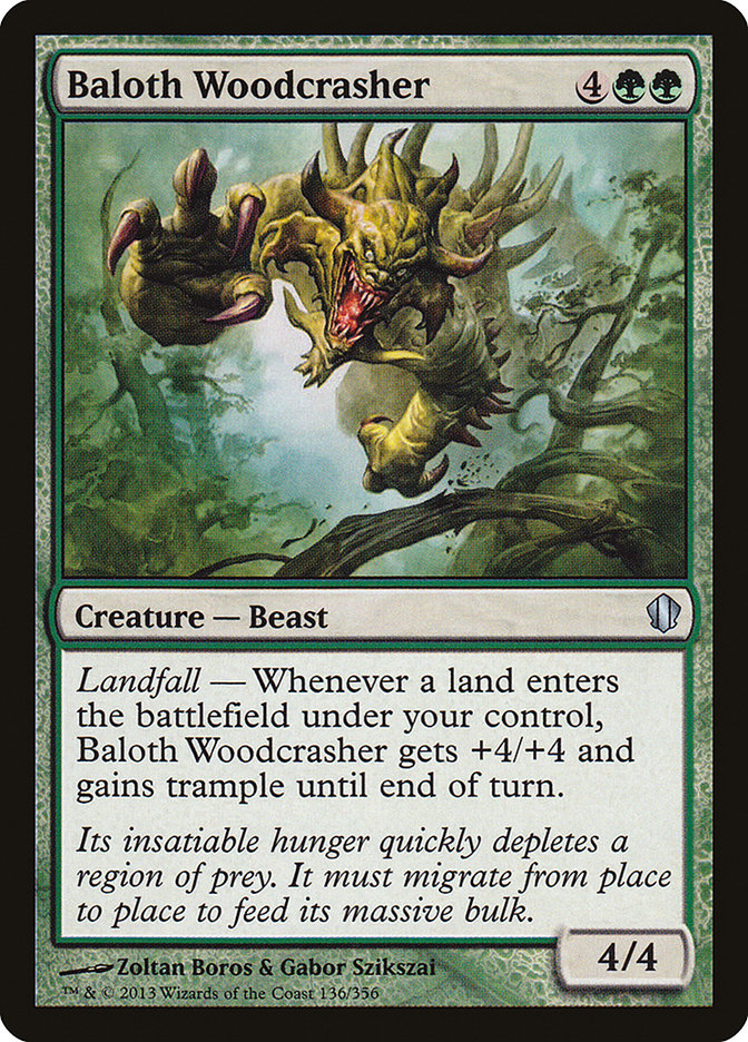 Baloth Woodcrasher [Commander 2013] | Good Games Adelaide SA