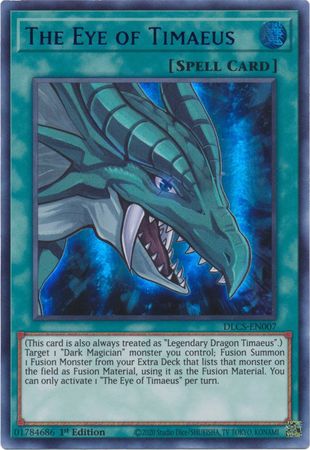 The Eye of Timaeus (Blue) [DLCS-EN007] Ultra Rare | Good Games Adelaide SA