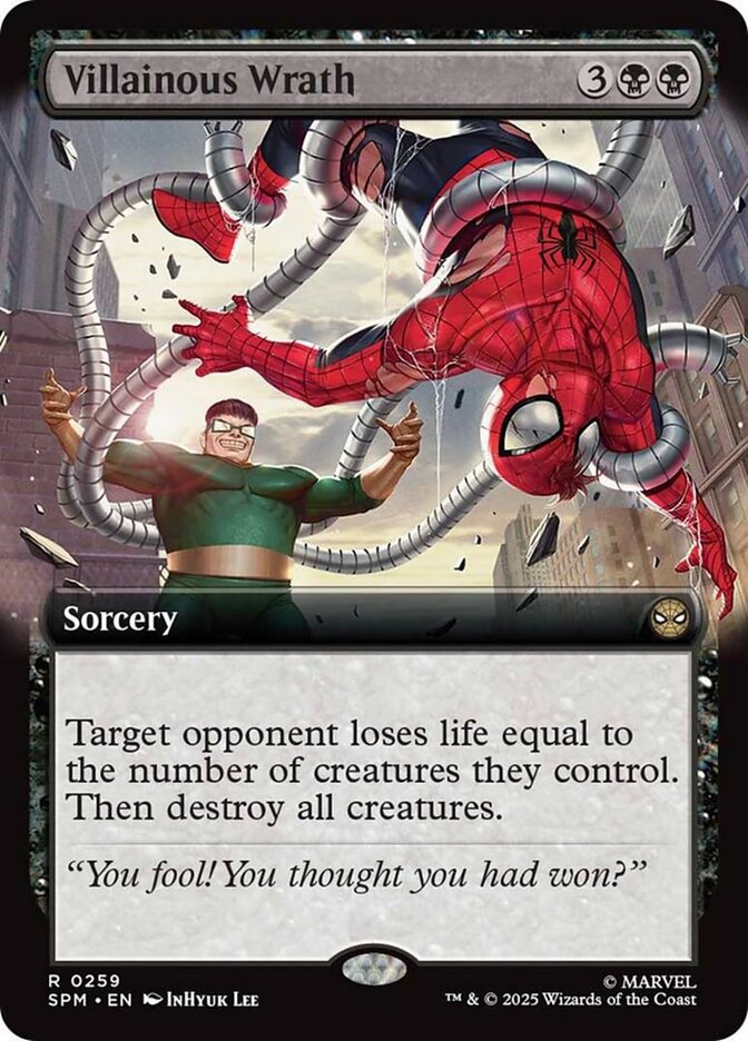 Villainous Wrath 259 (Marvel's Spider-Man)  - Foil | Good Games Adelaide SA