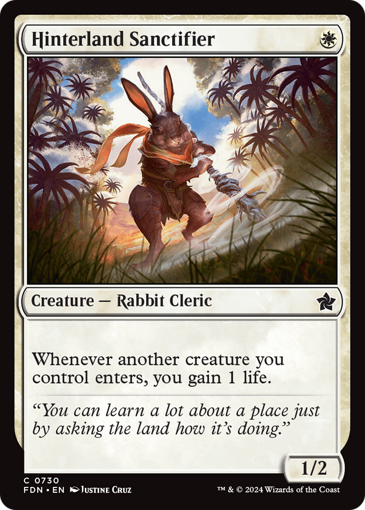 Hinterland Sanctifier [Foundations] | Good Games Adelaide SA