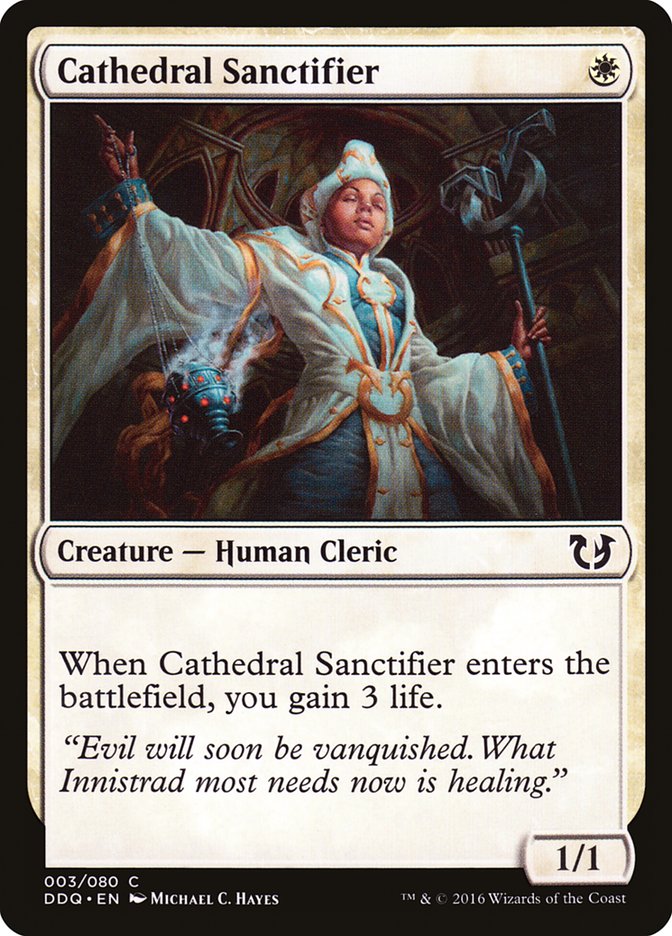 Cathedral Sanctifier 3 (Duel Decks: Blessed vs. Cursed)  | Good Games Adelaide SA