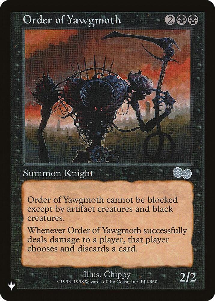 Order of Yawgmoth USG 144/350 (The List Reprints)  | Good Games Adelaide SA