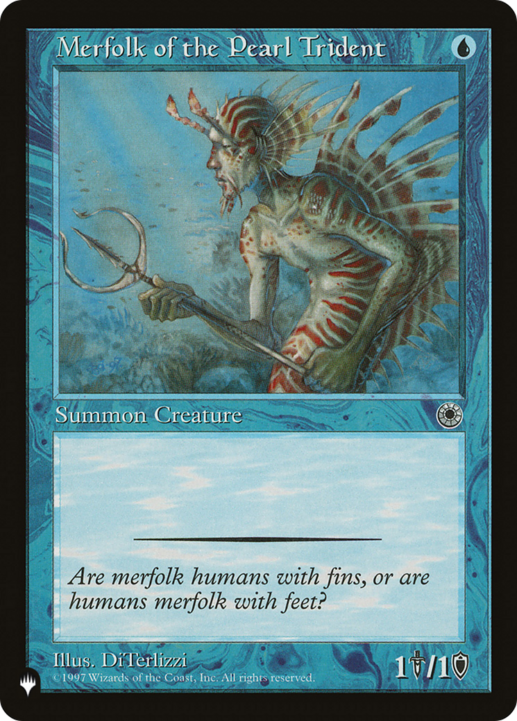 Merfolk of the Pearl Trident [The List Reprints] | Good Games Adelaide SA