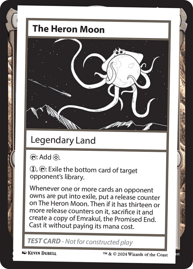 The Heron Moon  (Mystery Booster 2 Playtest Cards)  | Good Games Adelaide SA