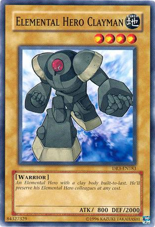 Elemental Hero Clayman [DR3-EN183] Common | Good Games Adelaide SA