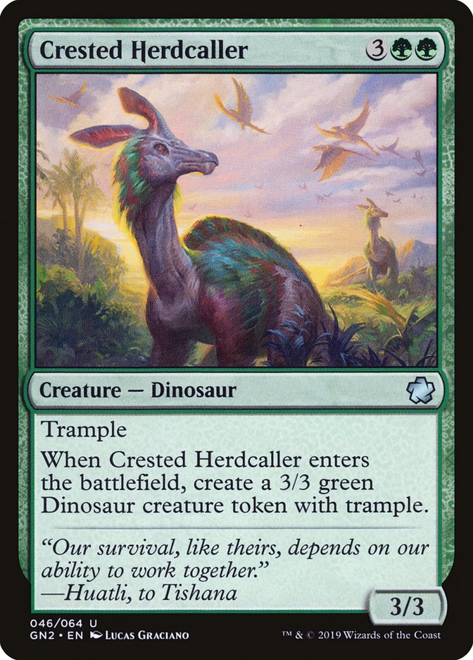Crested Herdcaller [Magic Game Night 2019] | Good Games Adelaide SA