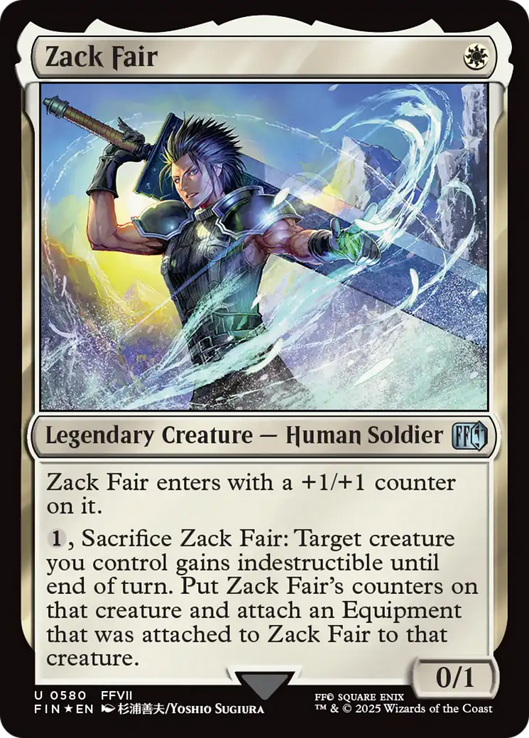 Zack Fair (Surge Foil) [FINAL FANTASY] | Good Games Adelaide SA