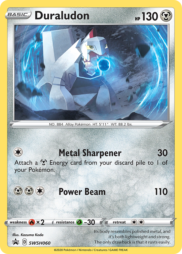 Duraludon (SWSH060) [Sword & Shield: Black Star Promos] | Good Games Adelaide SA