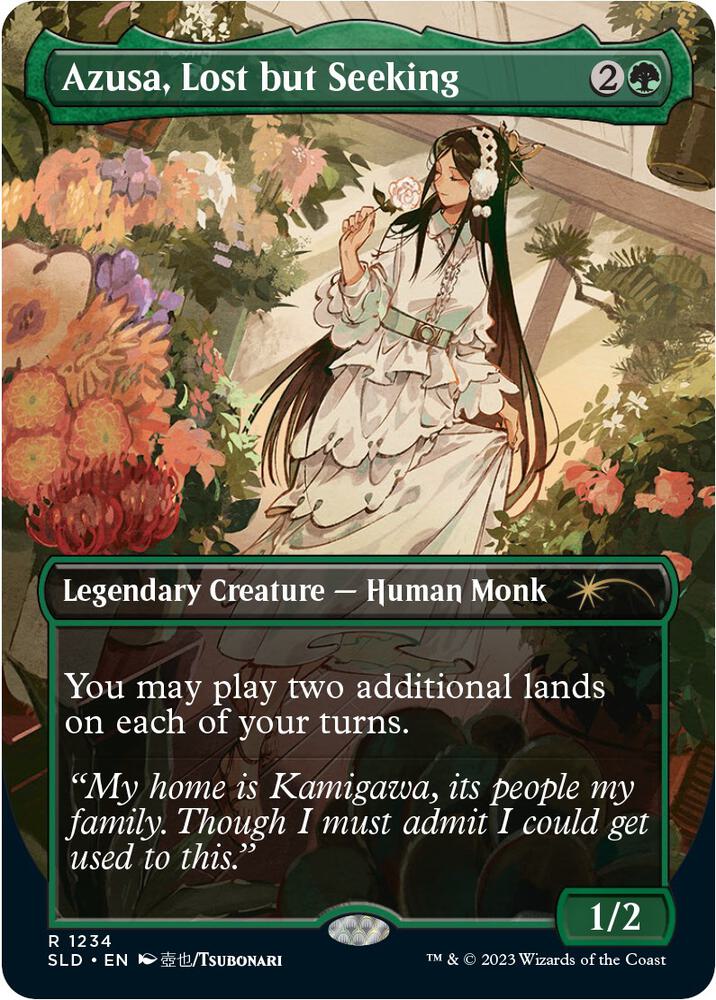 Azusa Lost but Seeking 1234 (Secret Lair Drop Series)  - Foil | Good Games Adelaide SA
