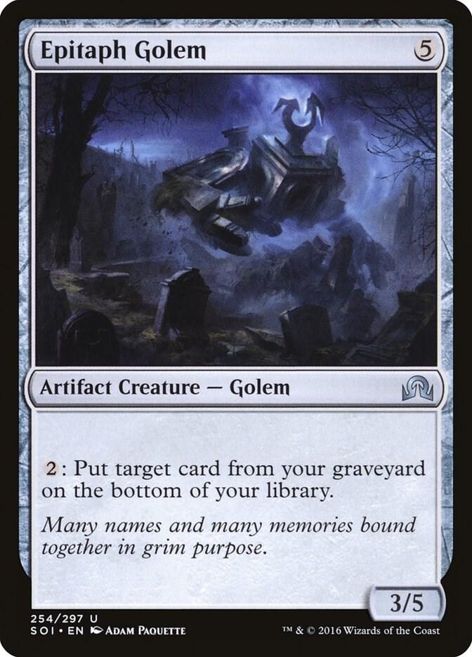 Epitaph Golem 254 (Shadows over Innistrad)  | Good Games Adelaide SA
