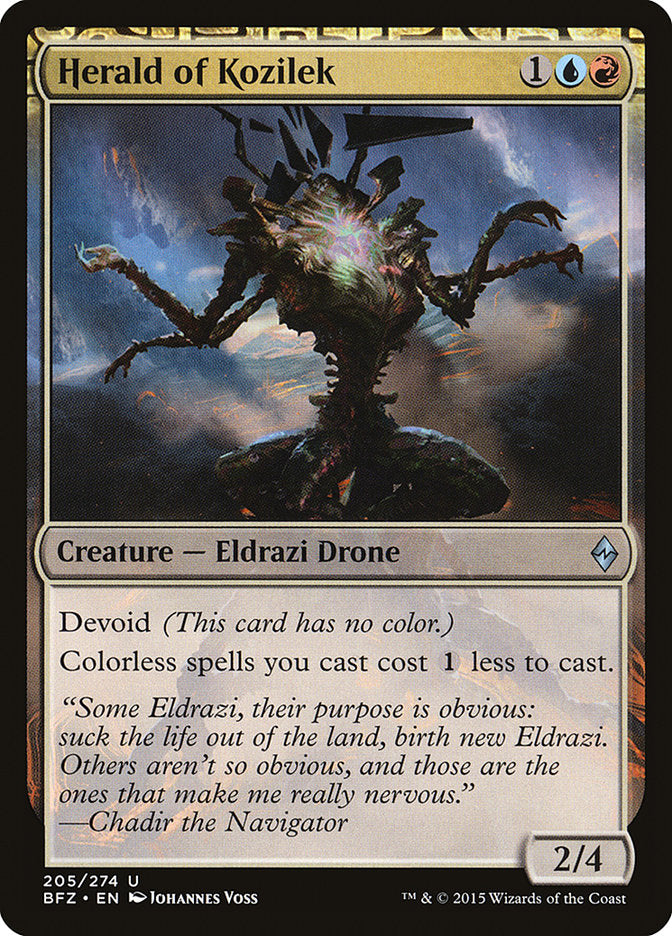 Herald of Kozilek [Battle for Zendikar] | Good Games Adelaide SA