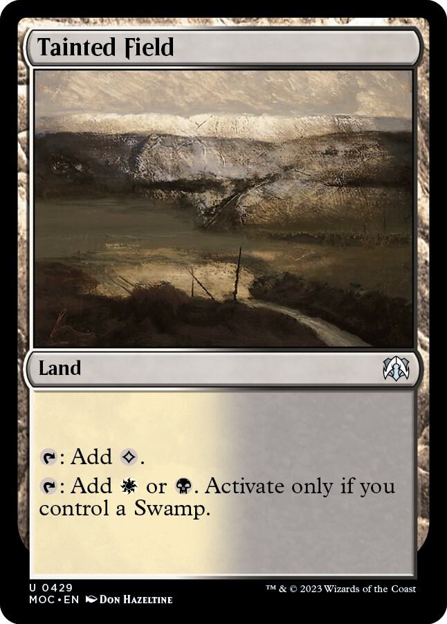 Tainted Field 429 (Commander: March of the Machine)  | Good Games Adelaide SA