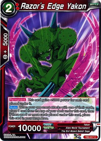 Razor's Edge Yakon [TB2-017] | Good Games Adelaide SA