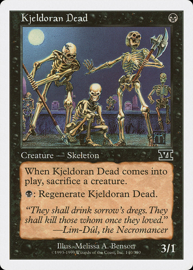 Kjeldoran Dead [Classic Sixth Edition] | Good Games Adelaide SA