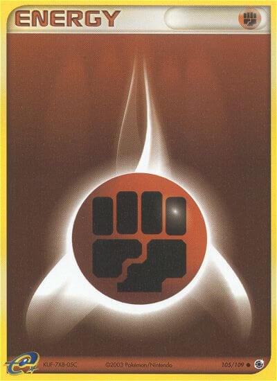 Fighting Energy 105/109 (Ruby and Sapphire)  | Good Games Adelaide SA