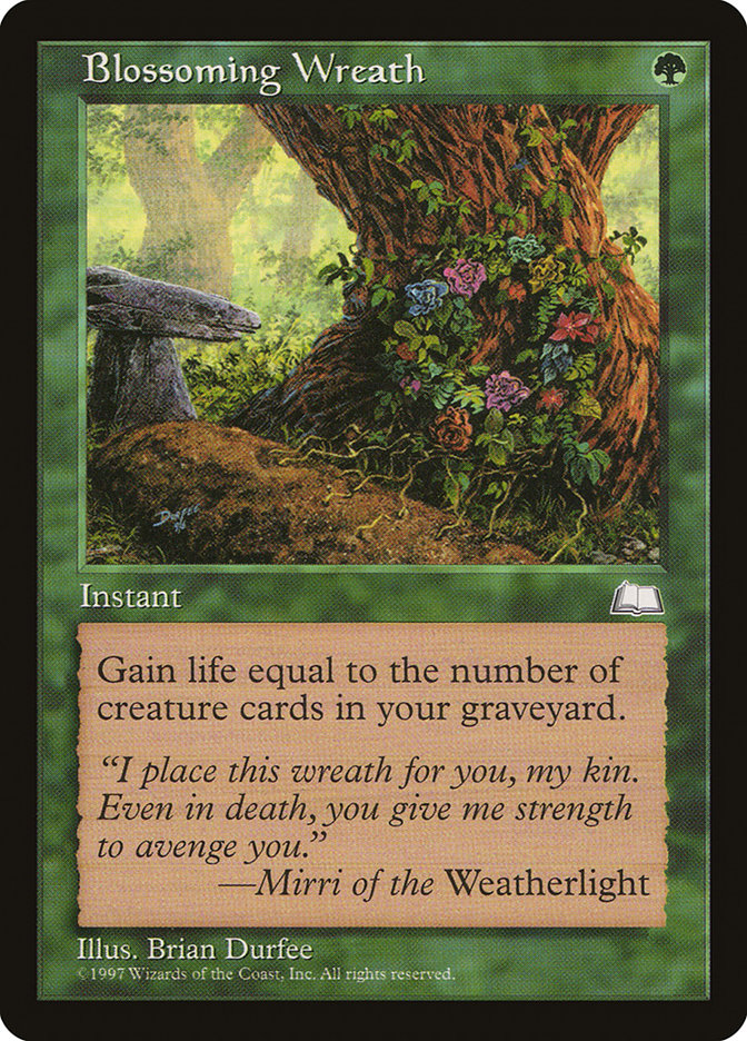 Blossoming Wreath [Weatherlight] | Good Games Adelaide SA
