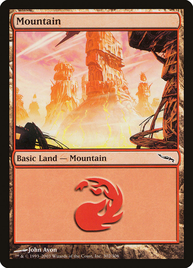 Mountain (302) [Mirrodin] | Good Games Adelaide SA