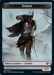 Treasure Token (#21) // Zombie Token [Modern Horizons 2 Tokens] | Good Games Adelaide SA
