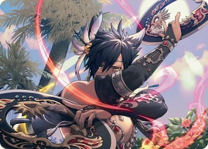 Dancers Chakrams Art Card 24 (Art Series: FINAL FANTASY)  | Good Games Adelaide SA
