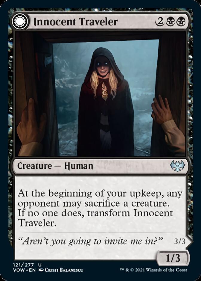 Innocent Traveler // Malicious Invader [Innistrad: Crimson Vow] | Good Games Adelaide SA