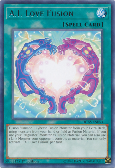 A.I. Love Fusion [IGAS-EN053] Rare | Good Games Adelaide SA