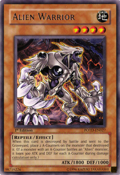 Alien Warrior [POTD-EN027] Rare | Good Games Adelaide SA