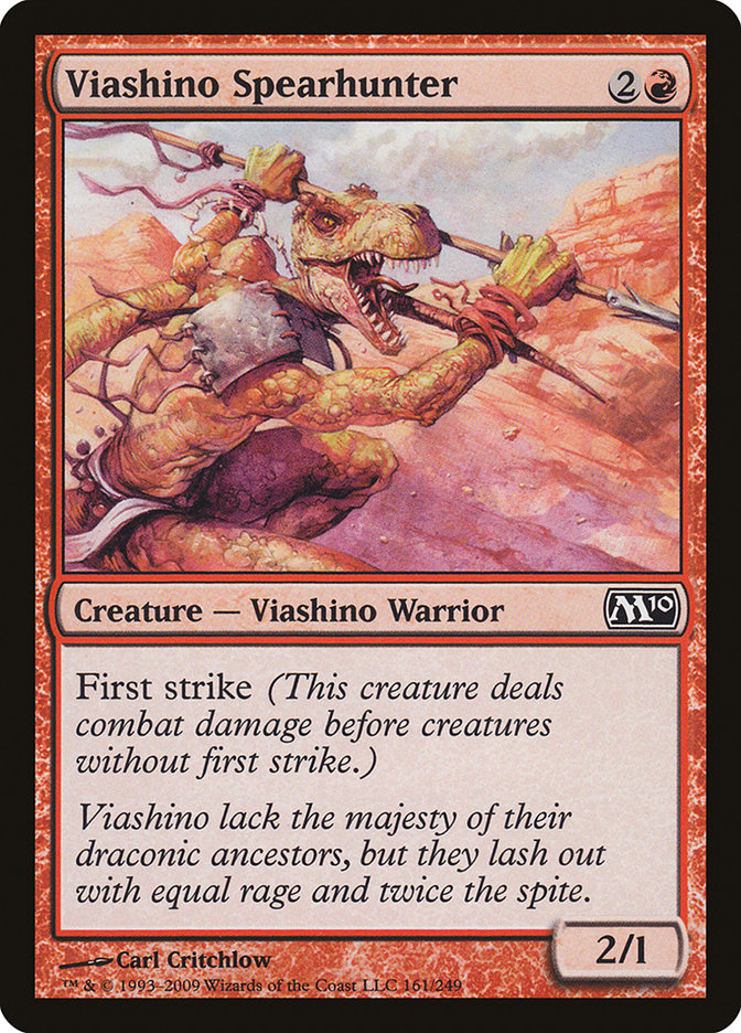 Viashino Spearhunter 161 (Magic 2010 (M10))  | Good Games Adelaide SA