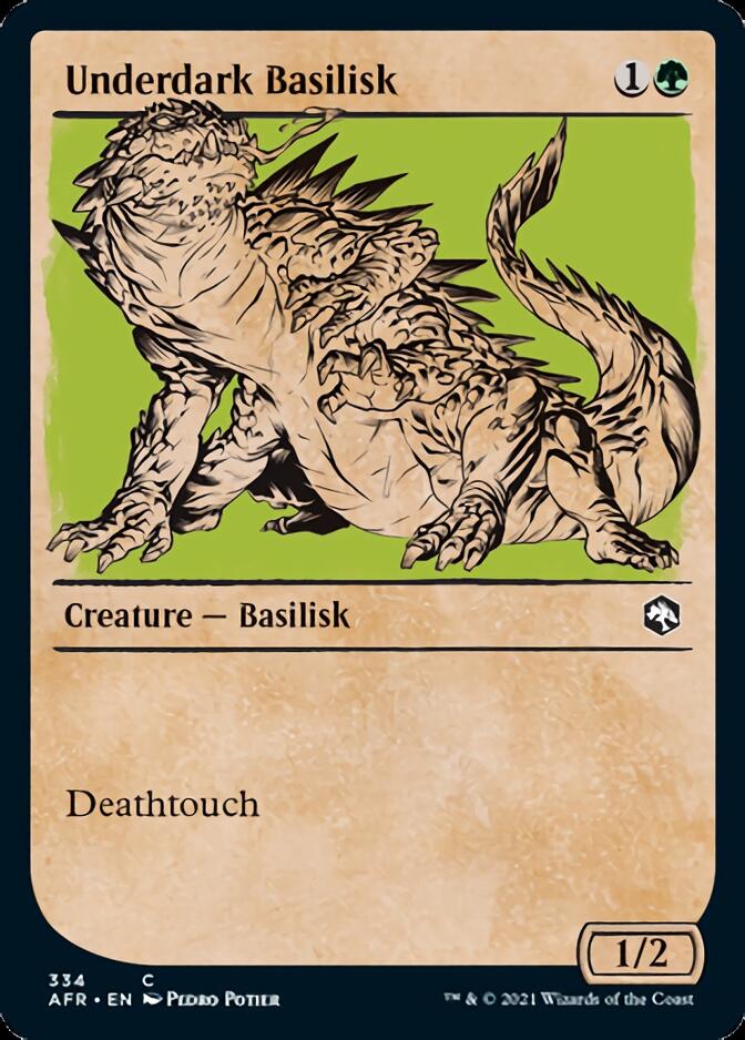 Underdark Basilisk (Showcase) [Dungeons & Dragons: Adventures in the Forgotten Realms] | Good Games Adelaide SA