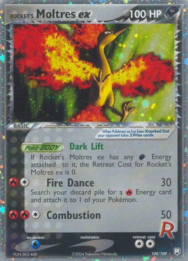 Rockets Moltres ex 100/109 (Team Rocket Returns)  - Holofoil | Good Games Adelaide SA