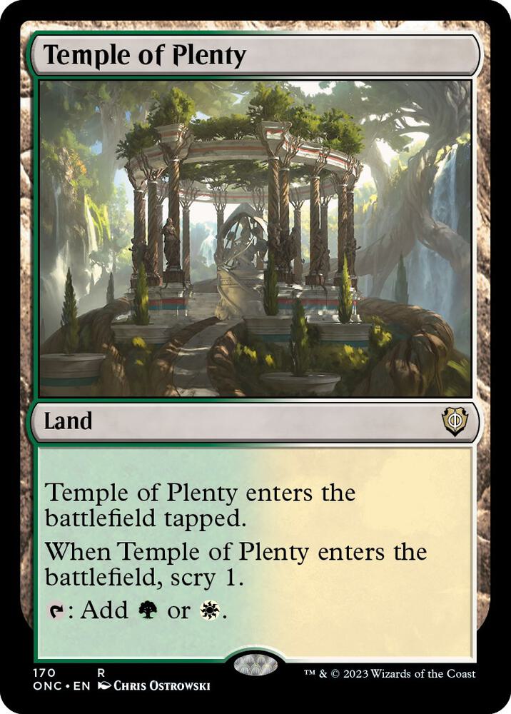 Temple of Plenty 170 (Commander: Phyrexia: All Will Be One)  | Good Games Adelaide SA