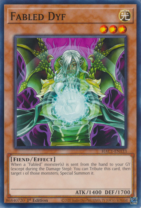Fabled Dyf [HAC1-EN133] Common | Good Games Adelaide SA
