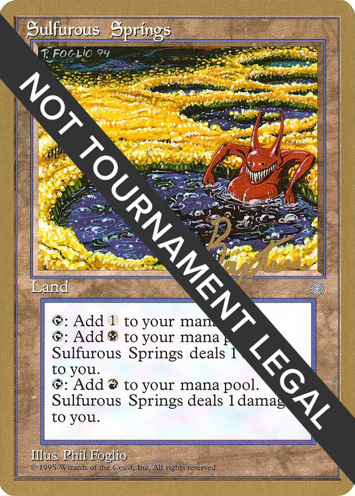 Sulfurous Springs 1996 George Baxter ICE  (World Championship Decks)  | Good Games Adelaide SA