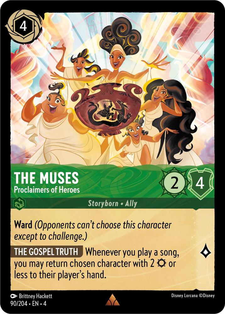 The Muses Proclaimers of Heroes 90/204 (Ursula's Return)  | Good Games Adelaide SA
