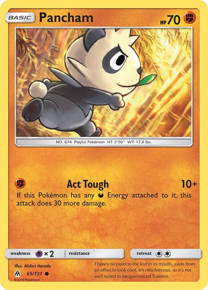 Pancham 65/131 (SM - Forbidden Light)  | Good Games Adelaide SA