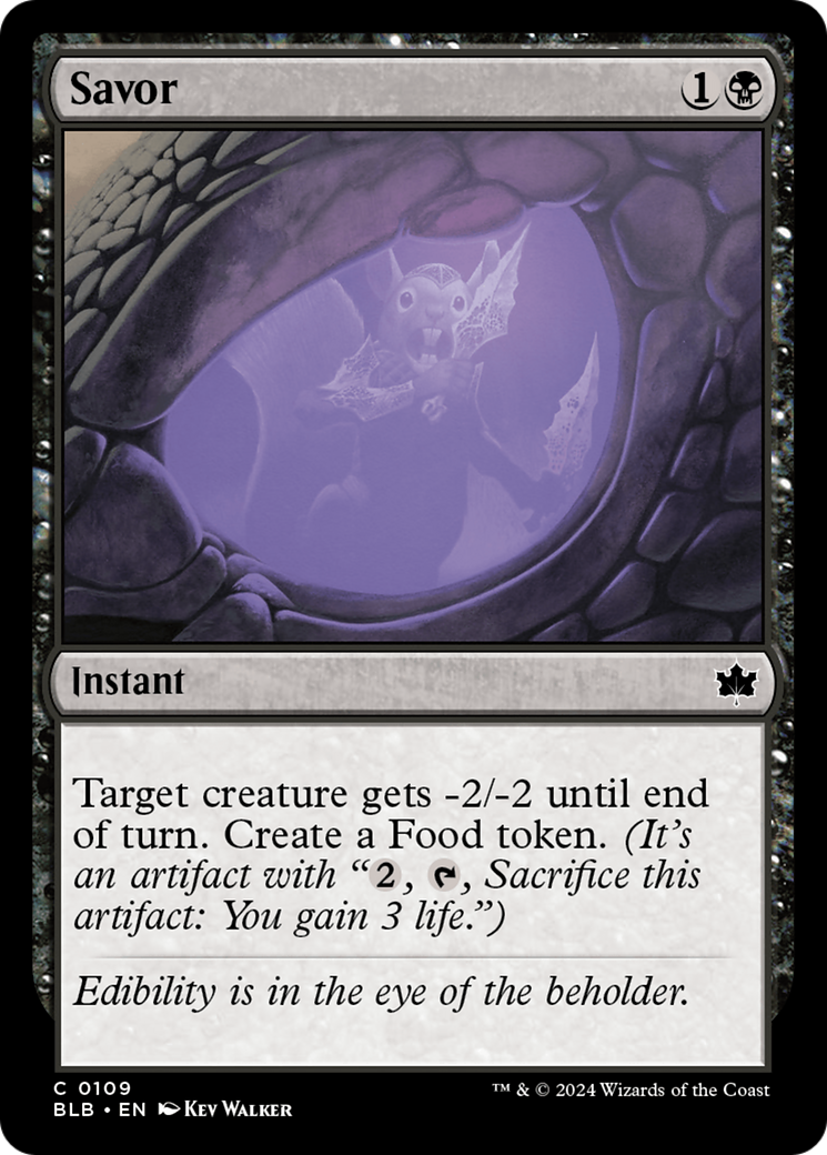 Savor [Bloomburrow] | Good Games Adelaide SA