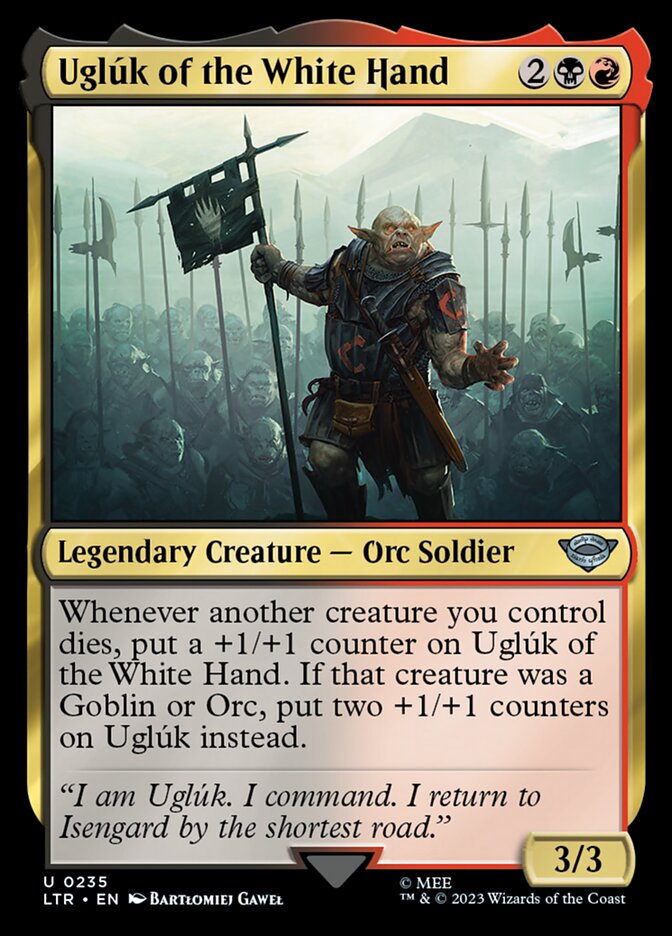 Uglúk of the White Hand 235 (Universes Beyond: The Lord of the Rings: Tales of Middle-earth)  | Good Games Adelaide SA